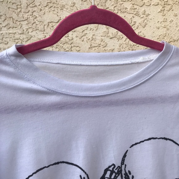 White Double Skull Shirt - Picture 3 of 5